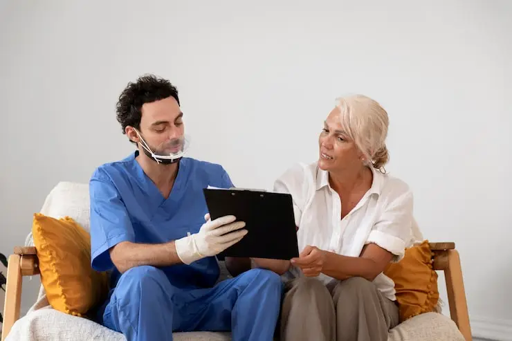 Serviço de cuidador hospitalar